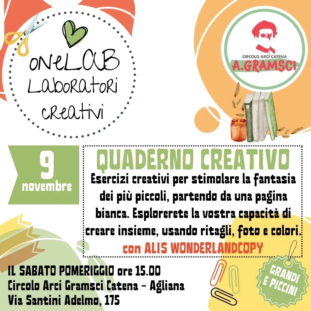 laboratorio di scrittura creativa